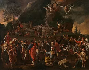 Elias Gallery: Elijahs sacrifice on Mount Carmel