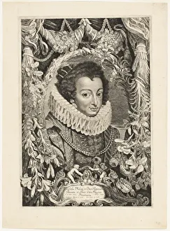 Jacob Louis Prints: Elisabeth of Bourbon, Queen of Spain