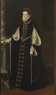 Elisabeth of Valois (1545-1568), Queen of Spain, 1561-1565. Artist: Anguissola, Sofonisba (ca. 1532-1625) Elisabeth of Valois (1545-1568), Queen of Spain, 1561-1565. Artist: Anguissola, Sofonisba (ca. 1532-1625)