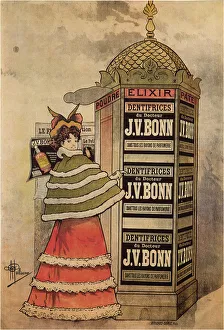 Albert 1873 1942 Prints: Elixir-Dentifrices du Docteur J. V. Bonn, 1893. Artist: Guillaume, Albert (1873-1942)