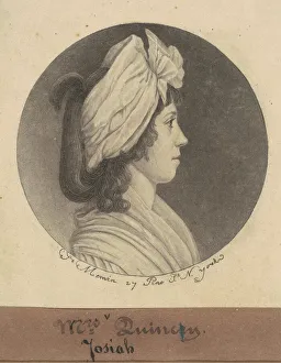 Eliza Susan Morton Quincy, 1797. Creator: Charles Balthazar Julien Fé Eliza Susan Morton Quincy, 1797. Creator: Charles Balthazar Julien Fé