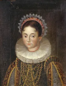 Gold Chain Prints: Elizabeth, 1549-1597, Princess of Sweden