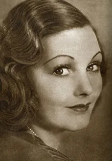 Allan Prints: Elizabeth Allan, English actress, 1933