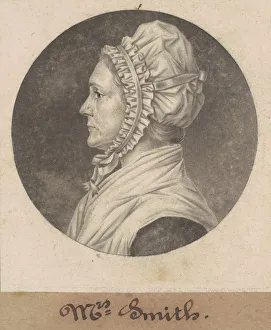 Elizabeth Custis Teackle Smith, 1803. Creator: Charles Balthazar Julien Fé