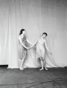Duncan Elizabeth Prints: Elizabeth Duncan dancers and children, 1932. Creator: Arnold Genthe