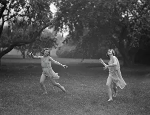 Elizabeth Duncan dancers and children, between 1916 and 1941. Creator: Arnold Genthe