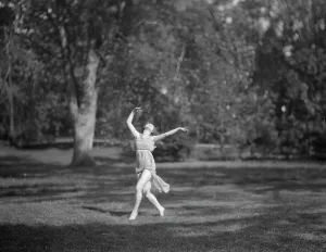 Head Back Prints: Elizabeth Duncan dancers and children, 1920 Creator: Arnold Genthe
