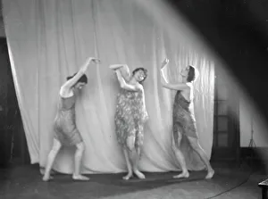 Elizabeth Duncan dancers and children, 1932 Creator: Arnold Genthe