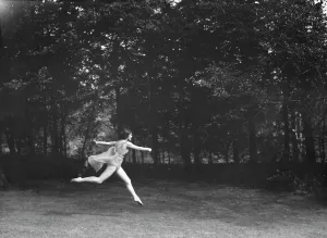 Agility Prints: Elizabeth Duncan dancers and children, 1929 Creator: Arnold Genthe