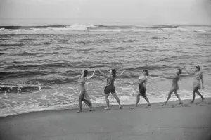 Elizabeth Duncan dancers and children, between 1916 and 1941. Creator: Arnold Genthe