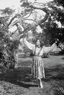 Duncan Elizabeth Prints: Elizabeth Duncan dancers and children, between 1916 and 1941. Creator: Arnold Genthe