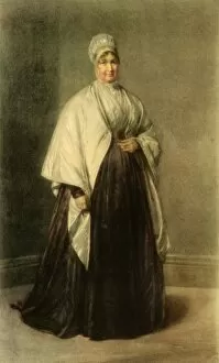 Dame Edith Louisa Sitwell Gallery: Elizabeth Fry, c1843, (1942). Creator: George Richmond