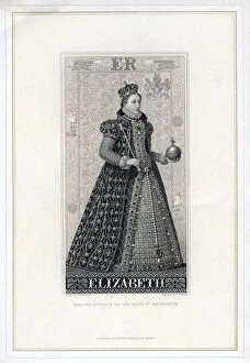 W Ridgway Collection: Elizabeth I of England, (late 19th century).Artist: W Ridgway