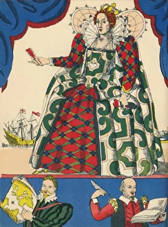 Sir Francis Gallery: Elizabeth I, Queen of England from 1558, (1932). Artist: Rosalind Thornycroft