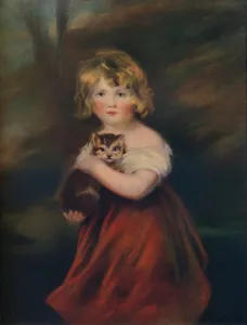 Elizabeth Jane Hinchcliffe, 1805, (1922). Artist: John James Masquerier Elizabeth Jane Hinchcliffe, 1805, (1922). Artist: John James Masquerier