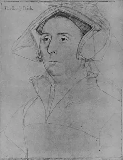 Elizabeth, Lady Rich, c1532-1543 (1945). Artist: Hans Holbein the Younger Elizabeth, Lady Rich, c1532-1543 (1945). Artist: Hans Holbein the Younger