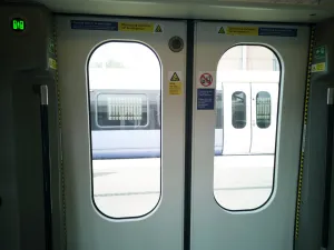 Elizabeth Line, Abbey Wood, London, UK, May 2022. Creator: Ethel Davies