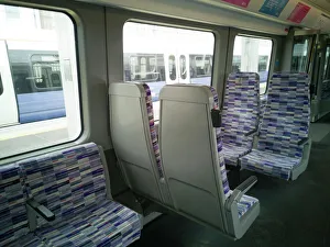 Elizabeth Line, Abbey Wood, London, UK, May 2022. Creator: Ethel Davies