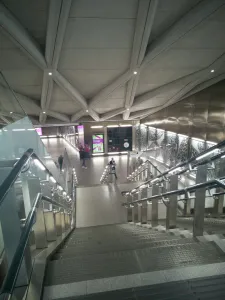 Elizabeth Line, Liverpool St, London, UK, May 2022. Creator: Ethel Davies