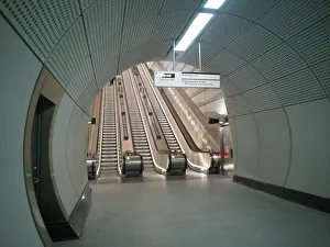 Elizabeth Line, Liverpool St, London, UK, May 2022. Creator: Ethel Davies
