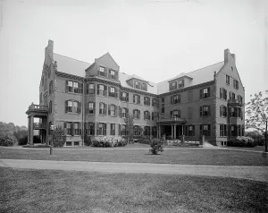 Elizabeth Mead Hall, Mount Holyoke College, South Hadley, Mass. between 1900 and 1910. Creator: William H. Jackson