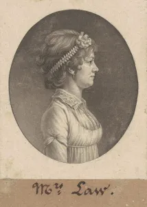 Elizabeth Parke Custis Law, 1805. Creator: Charles Balthazar Julien Fé Elizabeth Parke Custis Law, 1805. Creator: Charles Balthazar Julien Fé