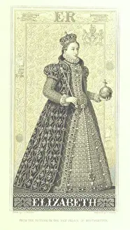 Queen Bess Prints: Elizabeth, from the picture in the new Palace of Westminster
