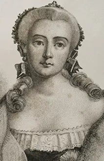 Elizabeth of Russia, 1839. Creator: Manceau