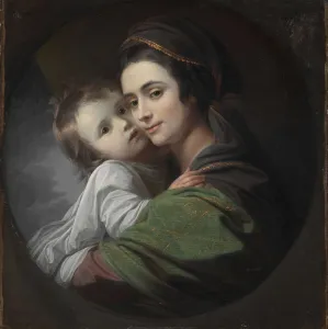 Benjamin West Prints: Elizabeth Shewell West and Her Son