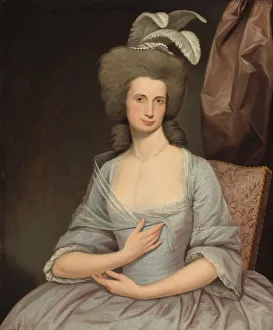 Elizabeth Stevens Carle, c. 1783/1784. Creator: Joseph Wright Elizabeth Stevens Carle, c. 1783/1784. Creator: Joseph Wright