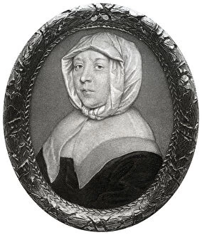 Oliver Cromwell Collection: Elizabeth Steward, mother of Oliver Cromwell, 17th century, (1899)