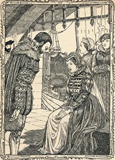 Elizabeth at Traitors Gate, 1902. Artist: Patten Wilson