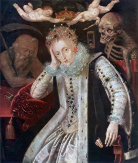 Queen Of England Collection: Elizabeth, The Weary Sovereign, c1610 (1937)