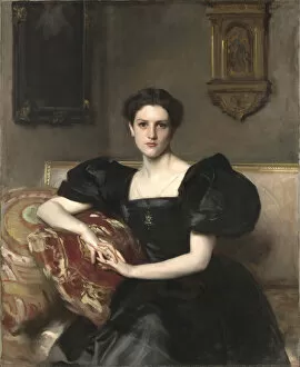 Images Dated 15th May 2021: Elizabeth Winthrop Chanler (Mrs. John Jay Chapman), 1893. Creator: John Singer Sargent