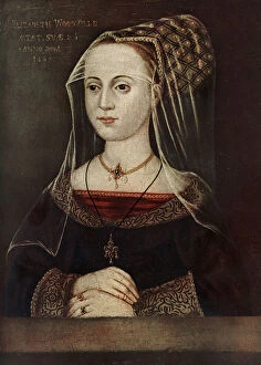 Wydville Gallery: Elizabeth Woodville (1437-1492), 1463