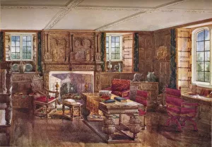 Gregory Co Prints: An Elizabethan Living Room, c19th century, (1923)