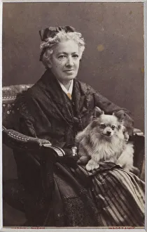 Oryol Prints: Elizaveta Vasilyevna Salias De Tournemire (1815-1892), nee Sukhovo-Kobylina, 1891