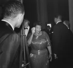 1961 Prints: Ella Fitzgerald, Hammersmith Odeon London 1961. Creator: Brian Foskett
