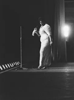 Foskett Prints: Ella Fitzgerald, London, 1963. Creator: Brian Foskett