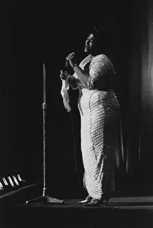 Fitzgerald Prints: Ella Fitzgerald, London, 1963. Creator: Brian Foskett
