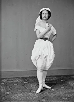 Ella Jackson, between 1855 and 1865. Creator: Unknown