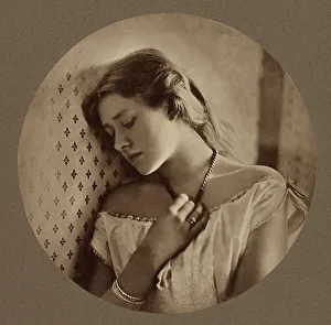 Carbon Print Prints: Ellen Terry at Age Sixteen, negative 1864; print about 1875