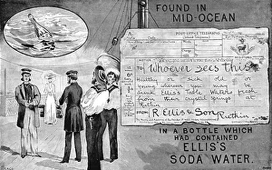 Note Prints: Ellis's Soda Water, 1891. Creator: Unknown