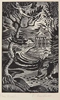 Modernism Prints: Elm Angel, 1930. Creator: Eric Ravilious