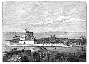 Elmina, Gold Coast, West Africa, c1890