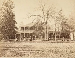 Mississippi United States Of America Gallery: Elms Court, Natchez, Mississippi, Residence of the Honorable A. P. Merrill, 1850s