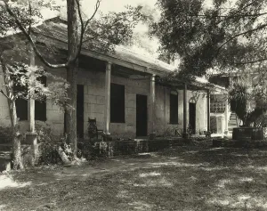 House Front Prints: Elmscourt, quarters, Natchez, Adams County