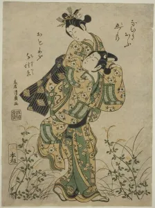 Eloping Prints: The Elopement, c. 1750. Creator: Torii Kiyohiro