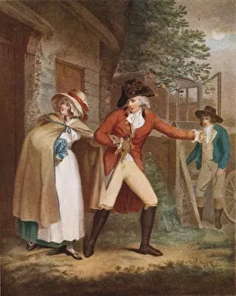 Elopement Prints: The Elopement: Laetitia (Lydia) seduced from her Friends under a promise of Marriage