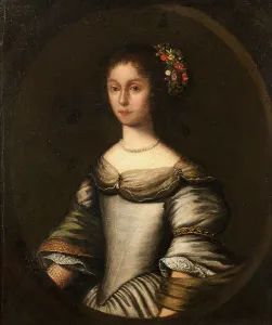 Baroness Prints: Elsa Cruus of Edeby, 1631-1716, married to Krister Bonde, c17th century. Creator: Anon